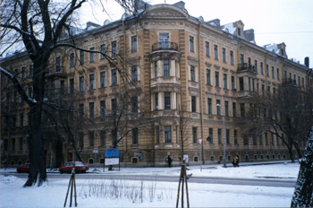 4 линия, дом 5. Места Рерихов в Санкт-Петербурге.