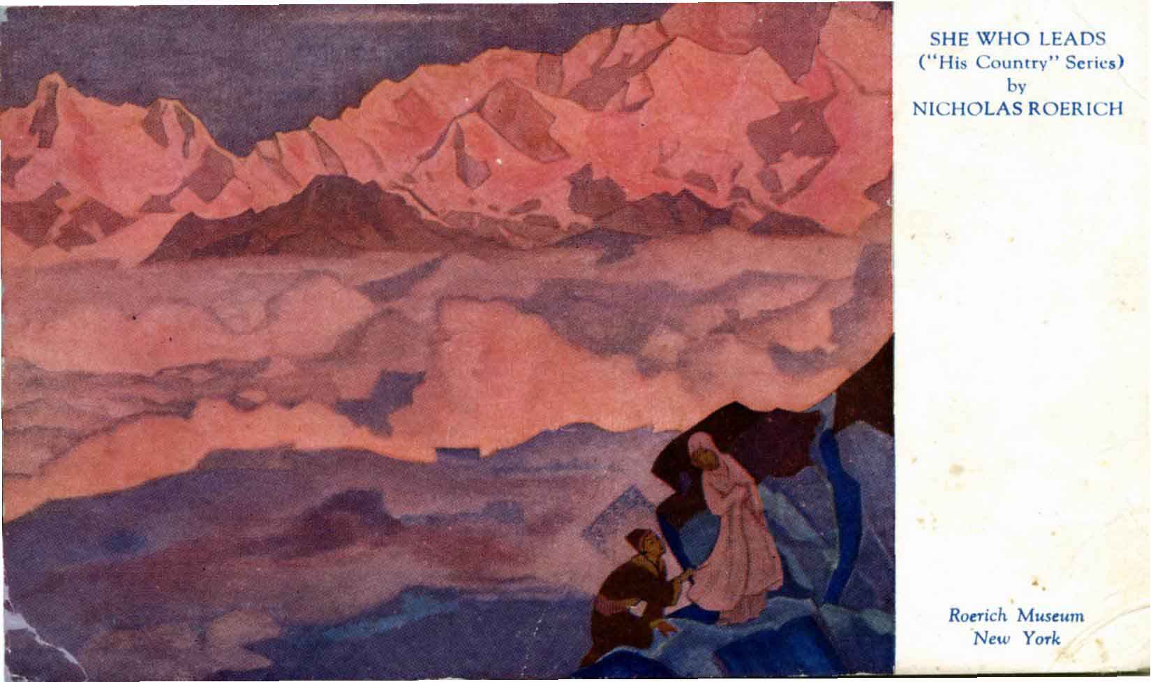 Произведения Н.К. Рериха, изданные на открытках в 1900─1940-е годы.